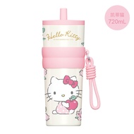 Pipjoy My Melody Cute Water Bottle with Straw 720ml Kuromi Insulated Flask with Portable Strip Sus31