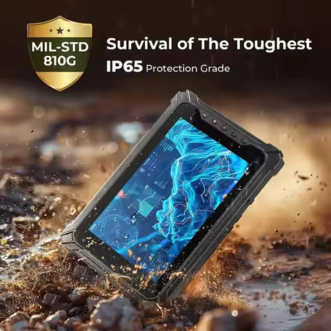 CHWEIDARugged Tablet PC Windows 10 OS N5100 CPU 8G RAM 128G ROM Barcode Scanner Waterproof Tablet