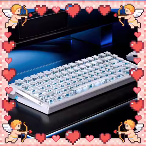 ATK RS7 V2 Magnetic Switch Keyboard Wired Mechanical Keyboards 8000Hz RT0.001mm Gaming Keyboard Alum