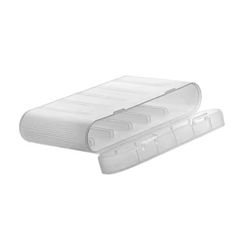 Waterproof Storage Box for 1pc or 6pcs AA AAA 18650 Batteries Portable Holder Case Protectors Hard P