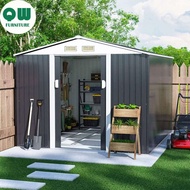 Outdoor tool shed, storage box, locker, outdoor metal shed
