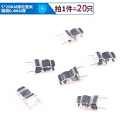 5*20 Glass Tube Fuse Holder Direct Plug-In BLX-A Type A03-B3 Fuse Base MF528 with Wire Circuit Prote