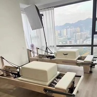 高品質折疊橡木普拉提核心床拉伸 Pilates bed 黑白灰三色可選  包送貨