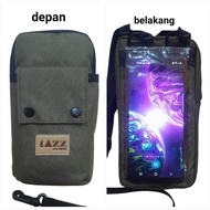 Tas Selempang Hp Touchscreen Tas Hp Pria Wanita (saku kancing)