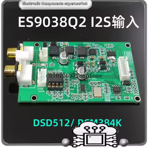 ES9038 I2S Decoder Board DSD512 Upgrade Decoder DAC Bluetooth Device Player 32Bit DSD512