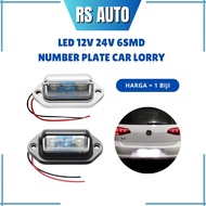1pc LED 12V 24V 6smd License Plate Number Tag Light CS 1pc LED 12V 24V 6smd License Plate Number Tag