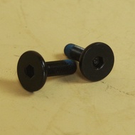 Bmx Wheelbarrow Shaft Center Movement Shaft 8 Key 4130 Chrome Molybdenum Steel 19mm Shaft Rod Black