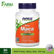 NOW Foods Maca Raw 750 mg 90 Veg Capsules