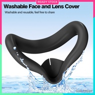 【Same Day Delivery】VR Silicone Face Cover for Oculus Quest 3,Light-Thin VR Face Pads,Waterproof Anti