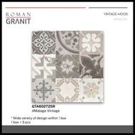 Granit Lantai Motif 60X60/Roman Dmaloca Vintage/Keramik Lantai Motif