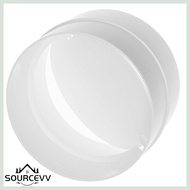 SOURCE 4inch PVC Check Valves Draught Back Shutter Practical Bathroom Check Valves Draft Blocker Dam