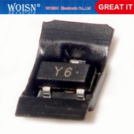 20pcs/lot BZX84C18 SOT23 regulator 18V Y6 Zener diode Y6