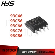 10PCS SOP-8 93C46 93C76 93C86 93C56 93C66 Automobile instrument speed control memory chip NEW chip i