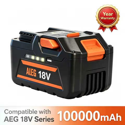 For AEG 18V10000mAh-21700 Lithium-Ion Battery For RIDGID R840087 R840085 L1815R L1850R L1830R R84008