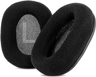 TaiZiChangQin Upgrade Ear Pads Ear Cushions Memory Foam Replacement Compatible with Havit H2002D h2002d Headphone (Black Velour Earpads)