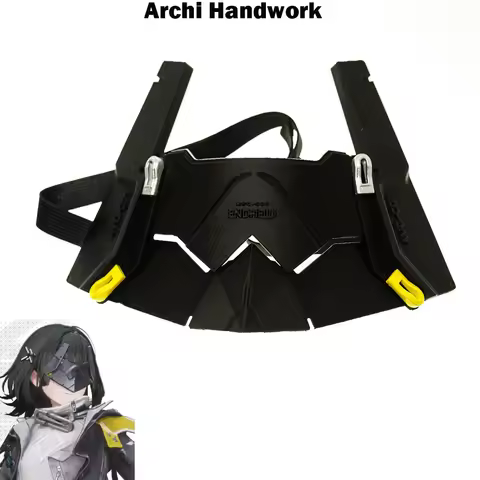 Archi Handwork Game Future Interstellar Mecha Doomsday Eyes Mask Punk Cyber Cosplay