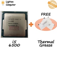【USED】 Intel Processor Core i5 6500 3.20GHZ | 4 Core 4 Threads | 6M Cache | 65W | LGA 1151 I5-6500
