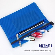 file document file organizer Beg Fail Yisimei EASY MATE Beg Penyimpanan Beg Ritsleting Ganda Beg Rit