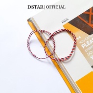 DSTAR - Gelang Tridatu original khas bali 3 paduan asli warna merah putih hitam couple tebal tipis k