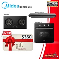 Bundle Deal - Built-In Appliances HOOD MBI-90F140BK / HOB MBI-SN20 / OVEN MBI-65M40-SG - FREE $350 VOUCHER