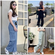 Nara Cargo Pants Women's Cargo Culottes Loose Cargo Pants Cargo Pants Knitt Premium