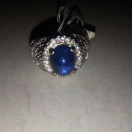 Batu Blue Safir Afrika NATURAL