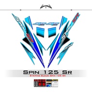 Striping SPIN 125 SR MOTIF 9 / SPIN 125 / SR / SPIN / STICKERS / STICKER / STRIPING SUZUKI SPIN / DE