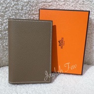 保證100%全新正貨 Hermes MC2 Card Holder 大象灰 / 黑色