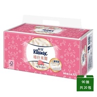 Kleenex 舒潔 喀什米爾4層抽取衛生紙 90抽x10包x2串(大馬士革玫瑰