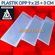 Plastik Opp 9x25 Food Grade - Opp Bag 9 x 25 Souvenir