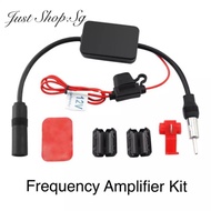 SG Instock! Car Radio Frequency Amplifier Kit / Reception Booster Antenna