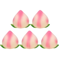 Luxshiny Vinyl Longevity Peach Cake Toppers Chinese Birthday Cake Decorations Party Embellishment Or