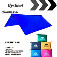 TENDA Flysheet 4x6 fly sheet 4x6 bivouac /trap tent/ tent cover 6x4 meters
