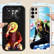 YS-74 monkey D Luffy Shockproof Casing for Samsung A55 A54 M15 S25 S24 S21 FE Ultra