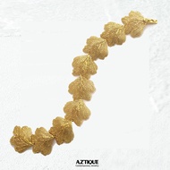 Aztique สร้อยข้อมือ ปะการัง Coral Bracelet Bangle Gift Jewelry Handmade vs