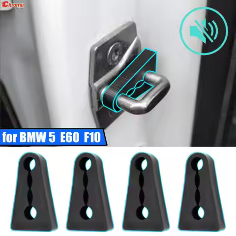 Car Parts Sound Damper Door Lock Buffer For BMW 5 Series E60 E61 F10 F11 F07 Soundproof Screaks Deaf