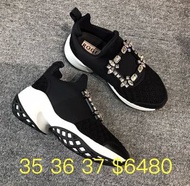 Roger vivier RV 鑽扣 運動鞋 sneakers 35 36 37  $6460