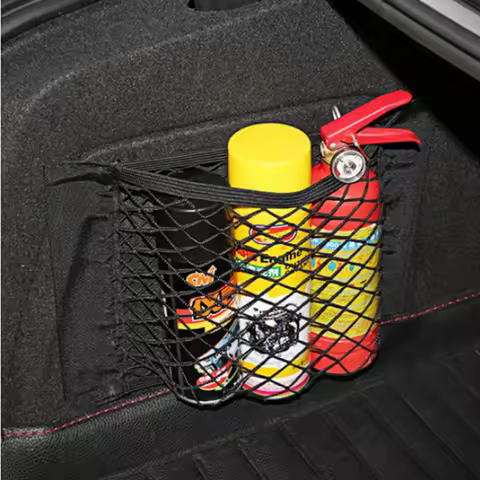 Car Trunk Nylon Rope Net / luggage net with backing For Audi A1 A2 A3 A4 A5 A6 A7 A8 Q2 Q3 Q5 Q7 S3 