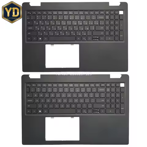 YD New UK/US/Russian/Latin/Spanish Keyboard For Dell Latitude 15 3520 E3520 0DJP76 With Palmrest Upp