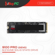 SAMSUNG 9100 Pro PCIe Gen5 NVMe SSD (1TB / 2TB / 4TB)