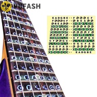 PBFASH Guitar Note Sticker Musical Instrument Portable Fingerboard Stickers Musical Scale Electric G