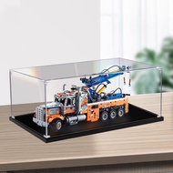 Storage Organizer Kotak Akrilik Transparent Display Box untuk LEGO 42128 Heavy Duty Tow Truck Handic