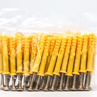 Small yellow croaker nylon expansion bolt plastic expansion tube M6M8M10 expansion小黄鱼尼龙膨胀螺栓塑料膨胀管M6M8