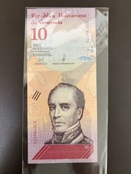 （Z冠）委內瑞拉🇻🇪10玻利瓦爾紙幣