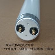 Old Style T5 Fluorescent Lamp Tube Long Bar Three Primary Colors Home Bathroom T4 T8 T6 Mirror Front