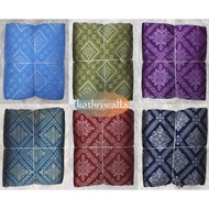 Songket Penuh India set Pengantin Sut 8 12 meter (Baju Lelaki, Baju Perempuan, Sampin, Selendang, Be