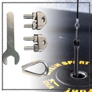 [MCA] Wire Rope Locks Accessories Set Equipment Gym Training for Gym Machine Cable Weight Cable