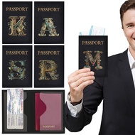 Passport Case Travel IC Credit Card Wallet Case Pouch Cover Holder Travel-Themed PU Passport Case