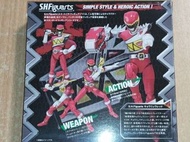 (蝕本價) 全新Bandai SH Figuarts(SHF) Zyuden Sentai Kyoryuger Kyoryu Red Figure 2013 獸電戰隊 強龍者 強龍紅