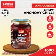 Tean's Gourmet Crispy Anchovy Chilli (160g) Chili Oil Chili Paste Sambal Pedas